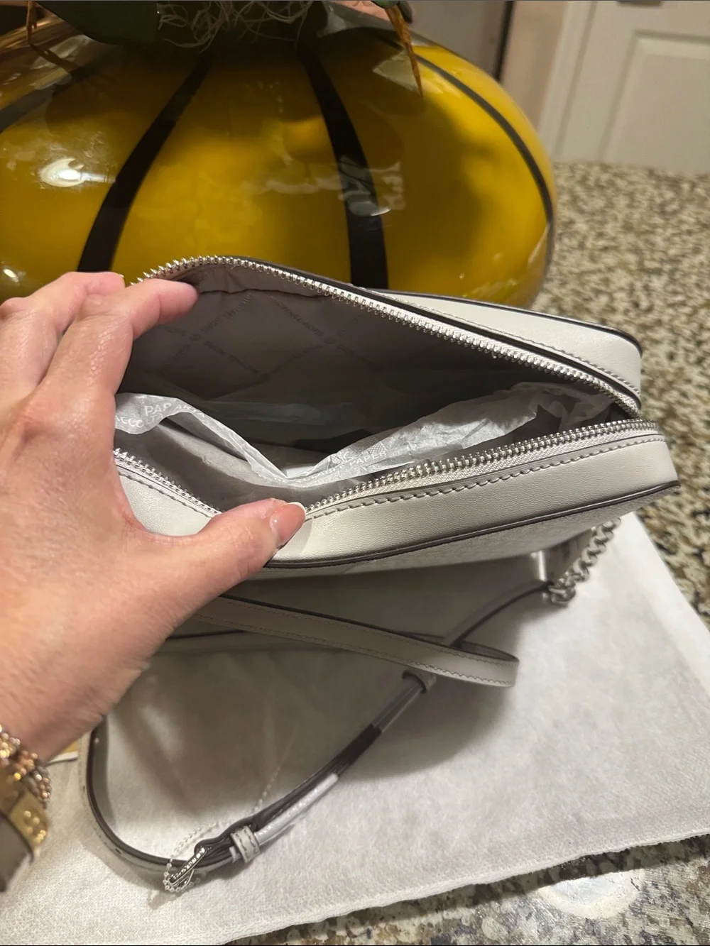 Michael Kors Two-Tone  Crossbody Bag